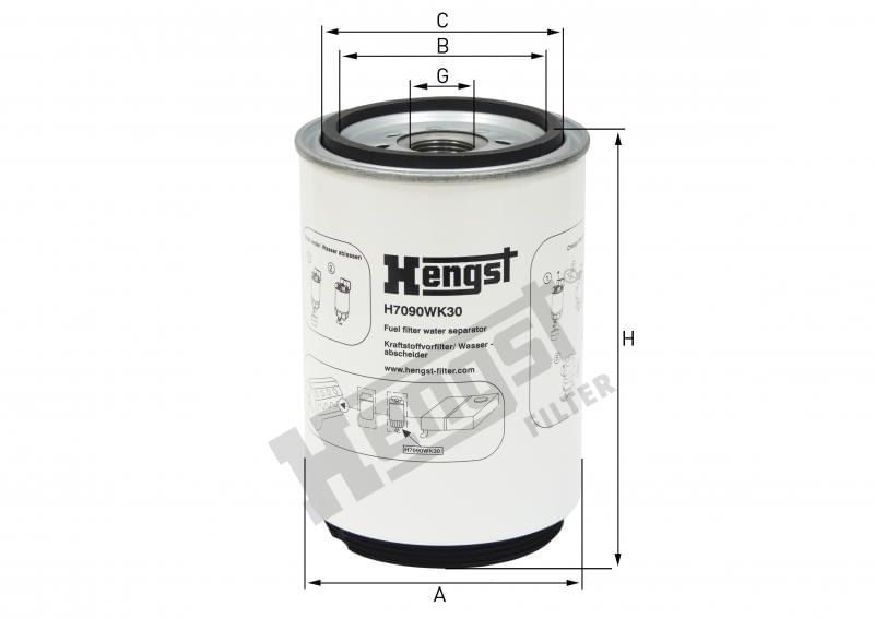FILTRO-RACOR-S4-FH-S-COPO-DAF-CF85