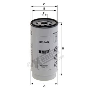 FILTRO COMBUSTIVEL PACCAR MX CF/XF85/105