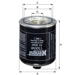 FILTRO SECADOR AR PRETO 124 PGR